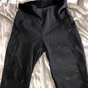 Lululemon black training pants